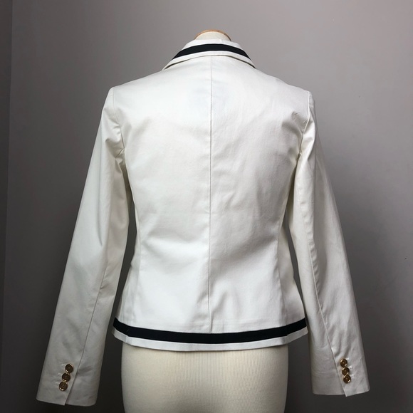 NWOT Talbots white blazer 2 - Picture 6 of 8